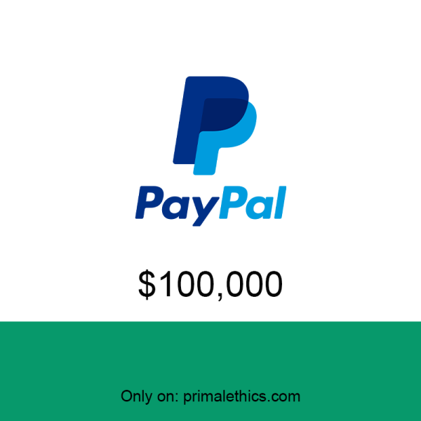 Receive $100,000 PayPal Money Transfer